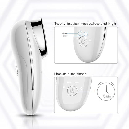 Ionic Facial Massager Deep Cleanser with Vibration Massaging Deep Moisturizer Cleanser Device, Positive and Negative Ions Massager