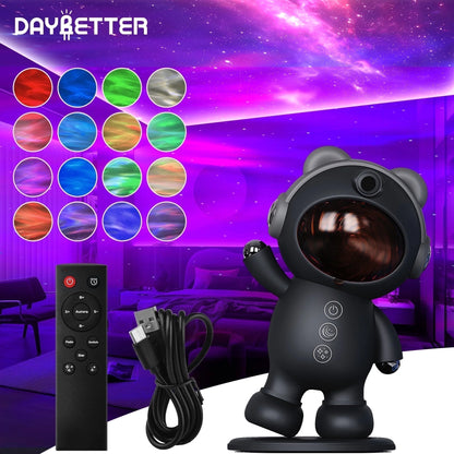 Star Projectors, Galaxy Projector Light for Bedroom ,Timer Remote Ceiling Lamp Night Light for Kids Black
