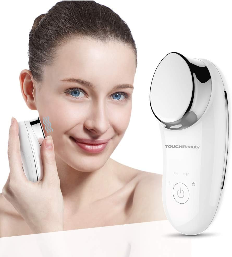 Ionic Facial Massager Deep Cleanser with Vibration Massaging Deep Moisturizer Cleanser Device, Positive and Negative Ions Massager